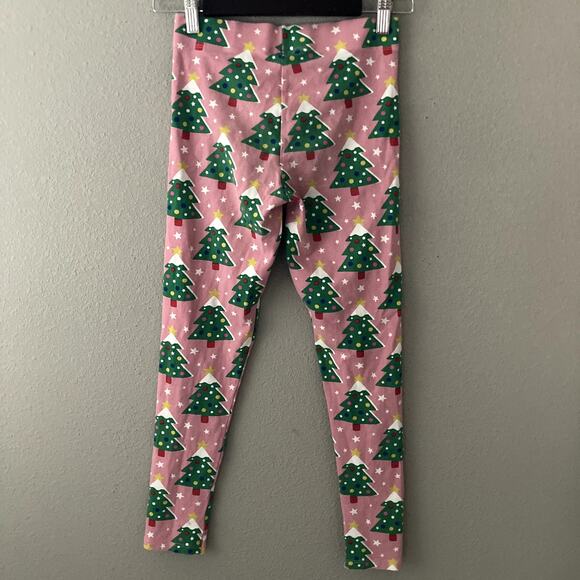 Mini Boden Festive Christmas Leggings - Pink - 11-12 - Picture 3 of 11